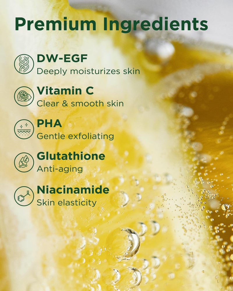 EASYDEW DW-EGF Peptide M Vita-C Toner – Revitalizing Exfoliating Hydrating Toner for Sensitive Skin with Glutathione, Vitamin C, Niacinamide and PHA - Skin Softening & Clearing Booster, 5.07 fl.oz. - Image 3